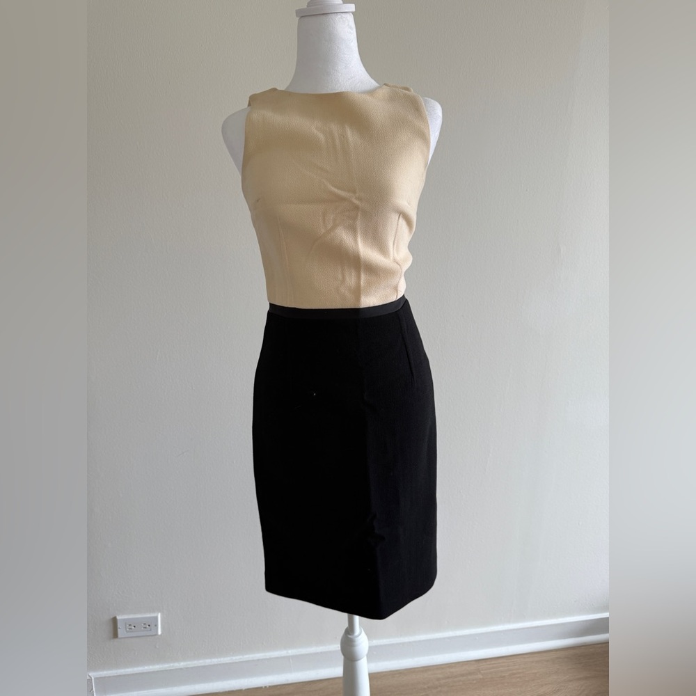 Michael Kors Runway Black and Cream Women's Dress